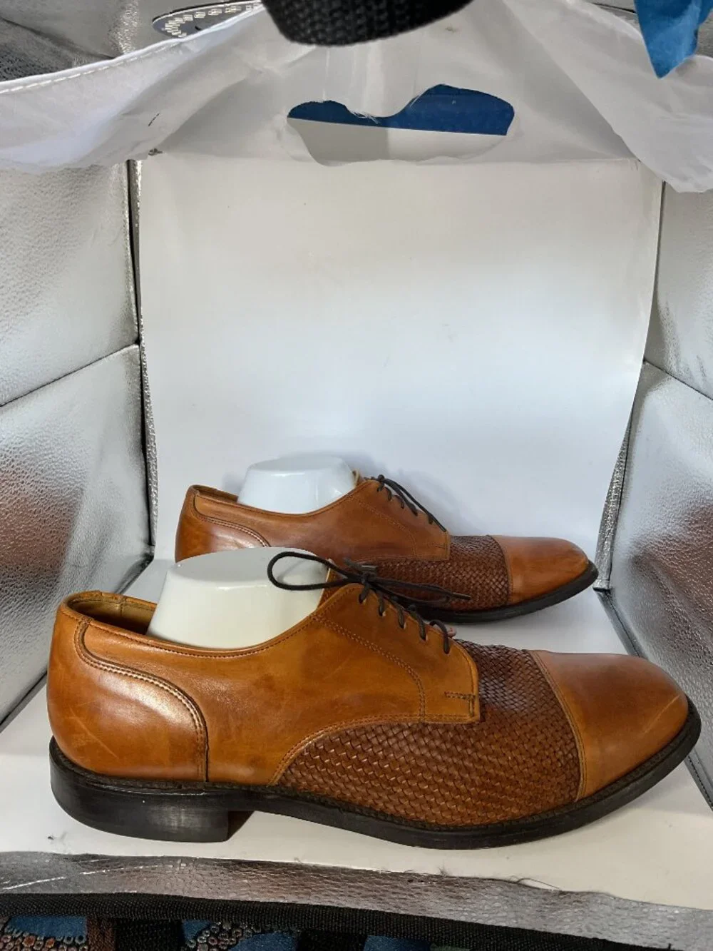 Allen Edmonds “Lauderdale” Woven Cap Toe Oxford Dress Shoes – Made in USA - Picture 2 of 11